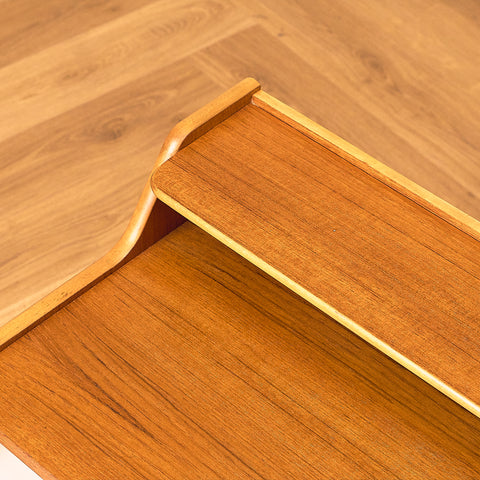 Swedish bedside table in teak