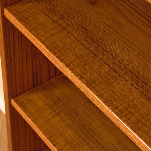 Swedish bookshelf in teak & oak