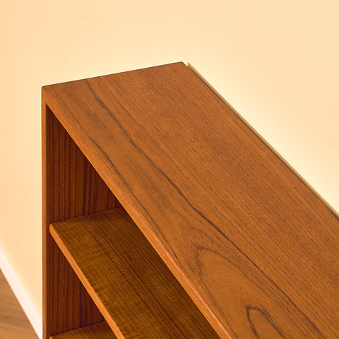 Swedish bookshelf in teak & oak
