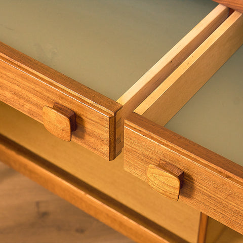 Swedish sideboard in walnut by Ulferts, Tibro