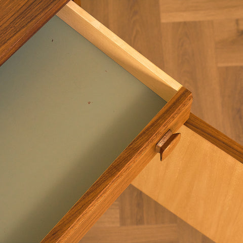 Swedish sideboard in walnut by Ulferts, Tibro