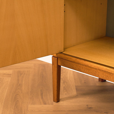 Swedish sideboard in walnut by Ulferts, Tibro