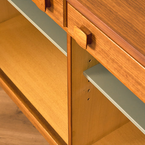 Swedish sideboard in walnut by Ulferts, Tibro