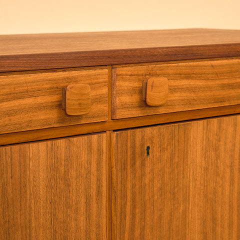 Swedish sideboard in walnut by Ulferts, Tibro