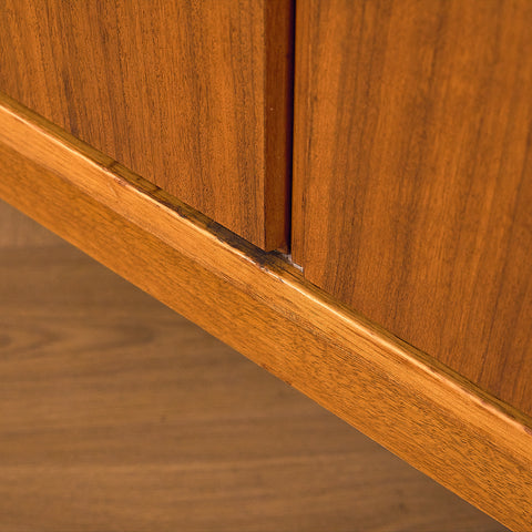 Swedish sideboard in walnut by Ulferts, Tibro
