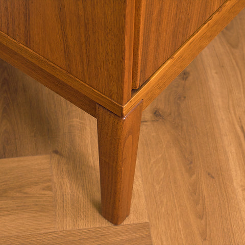 Swedish sideboard in walnut by Ulferts, Tibro