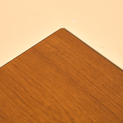 Swedish writing desk in teak and oak