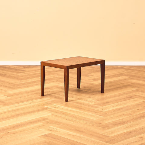 Danish side table in teak by Severin Hansen