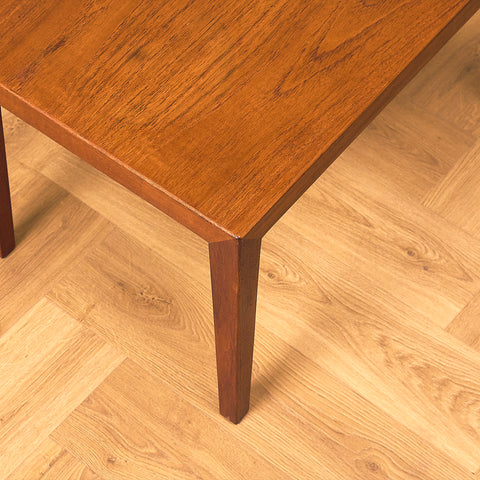 Danish side table in teak by Severin Hansen