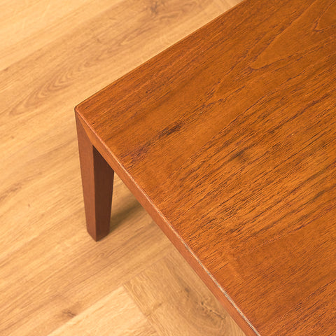Danish side table in teak by Severin Hansen