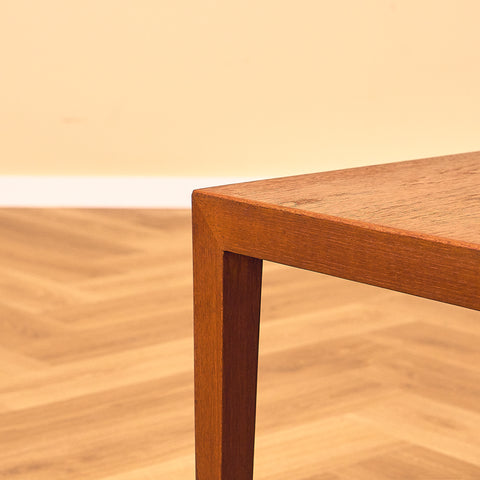 Danish side table in teak by Severin Hansen