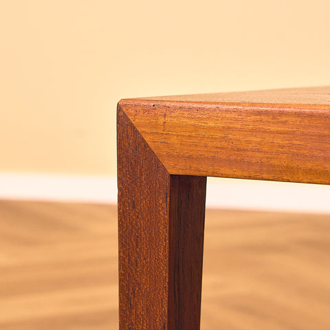 Danish side table in teak by Severin Hansen