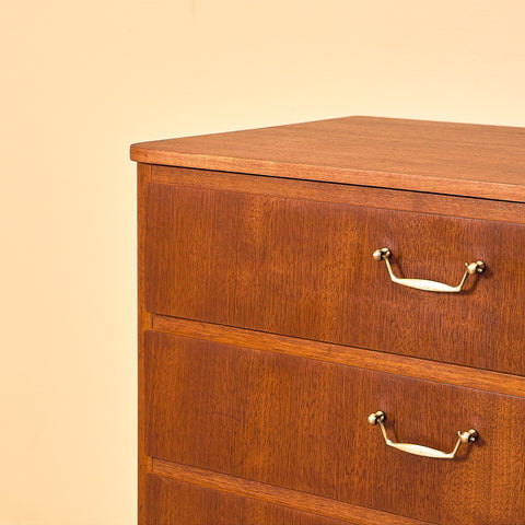 Swedish chest of drawers in mahogany