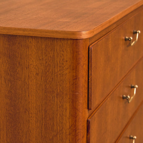 Swedish chest of drawers in mahogany