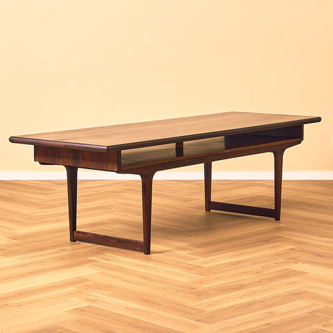 Danish coffee table in Santos rosewood