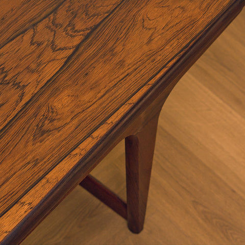 Danish coffee table in Santos rosewood