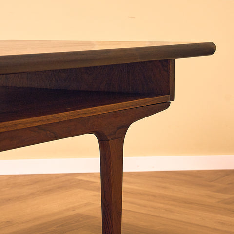 Danish coffee table in Santos rosewood