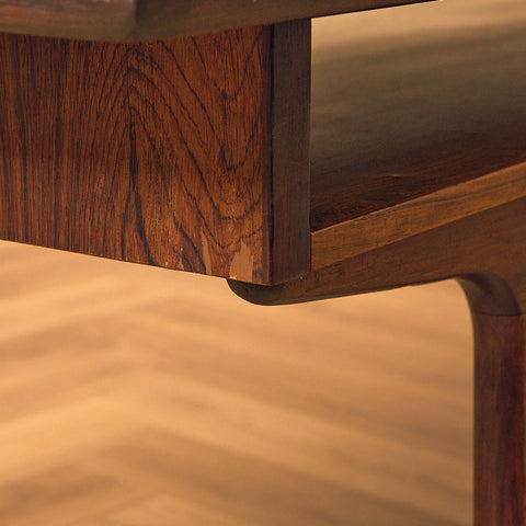 Danish coffee table in Santos rosewood