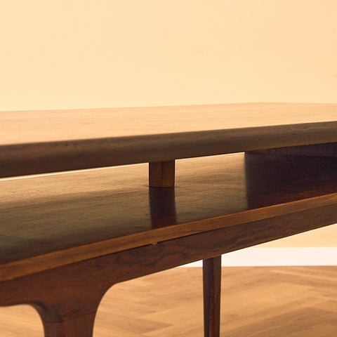 Danish coffee table in Santos rosewood