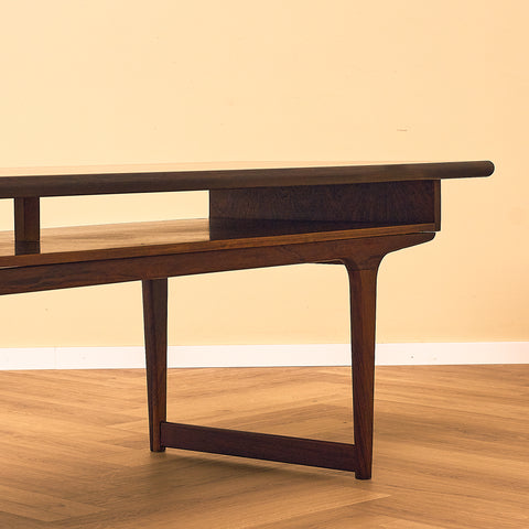 Danish coffee table in Santos rosewood