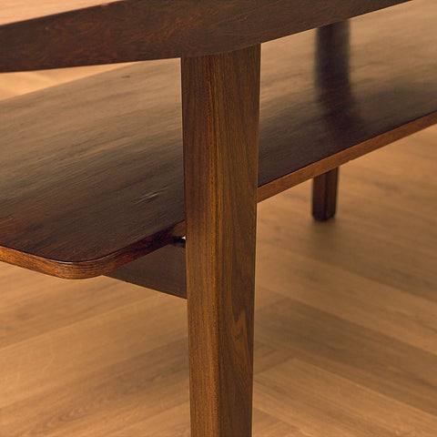 Danish coffee table in Santos rosewood