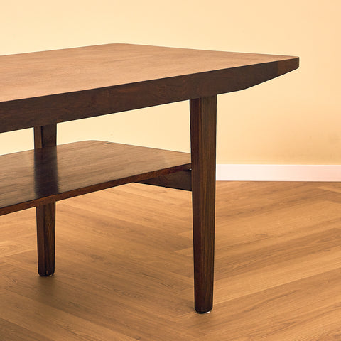 Danish coffee table in Santos rosewood