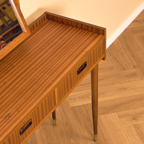Swedish dressing table / Writing desk in mahogany