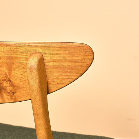 Dining chairs in teak & beech by Farstrup, model 210