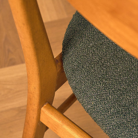 Dining chairs in teak & beech by Farstrup, model 210