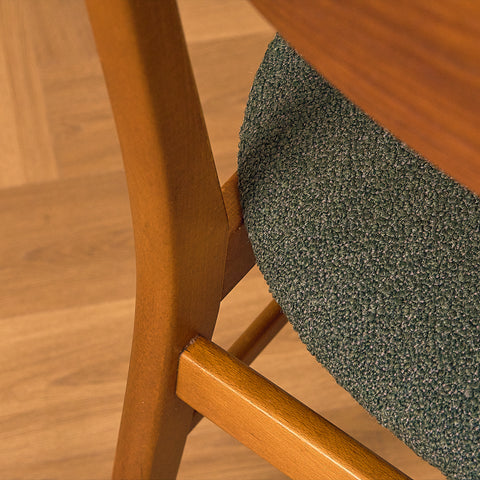 Dining chairs in teak & beech by Farstrup, model 210