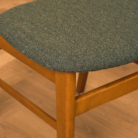 Dining chairs in teak & beech by Farstrup, model 210