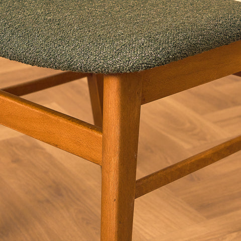 Dining chairs in teak & beech by Farstrup, model 210