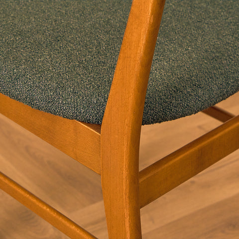 Dining chairs in teak & beech by Farstrup, model 210