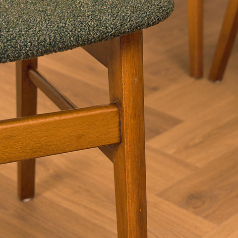 Dining chairs in teak & beech by Farstrup, model 210