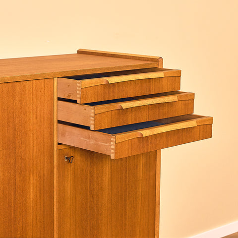 Teak & Oak Highboard