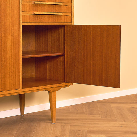 Teak & Oak Highboard