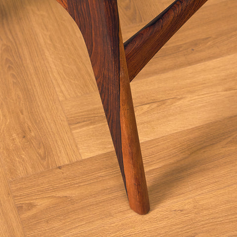 Danish dining chairs in Santos rosewood by Erik Buch for Anderstrup Møbelfabrik, model 89