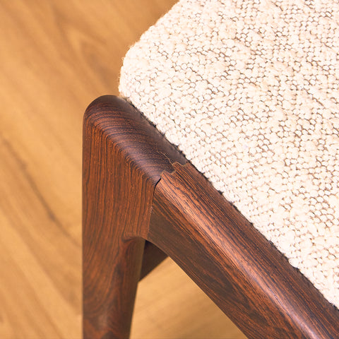 Danish dining chairs in Santos rosewood by Erik Buch for Anderstrup Møbelfabrik, model 89