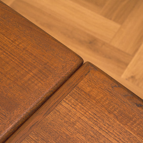 Danish dining table in teak