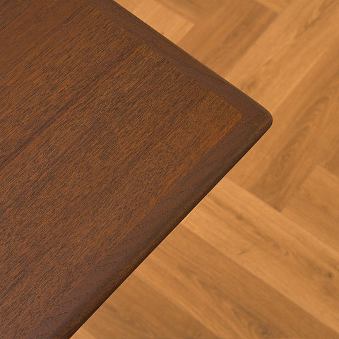 Danish dining table in teak