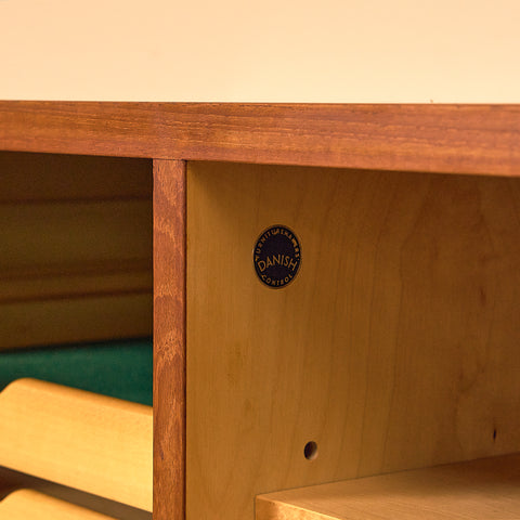 Danish Teak Sideboard with Pull-out Trays