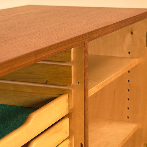 Danish Teak Sideboard with Pull-out Trays