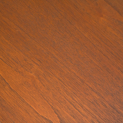 Danish dining table in teak and walnut