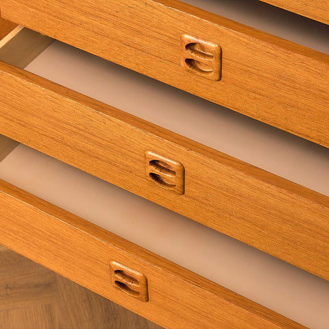 Swedish sideboard in teak "Körsör" by Erik Worts for IKEA