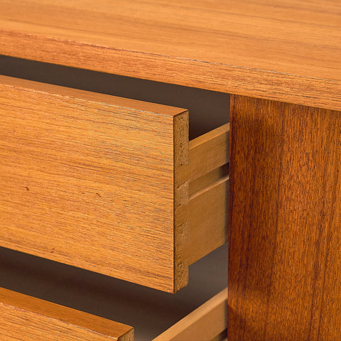 Swedish sideboard in teak "Körsör" by Erik Worts for IKEA