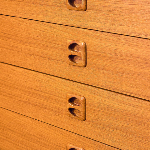 Swedish sideboard in teak "Körsör" by Erik Worts for IKEA