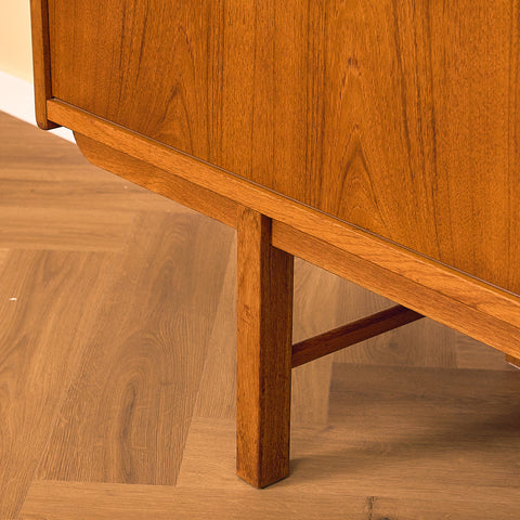 Swedish sideboard in teak "Körsör" by Erik Worts for IKEA