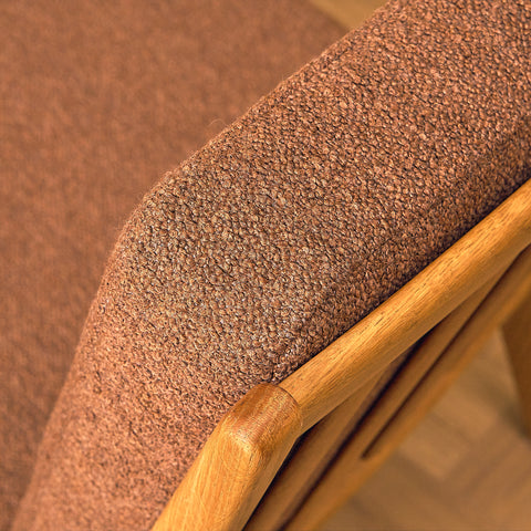 Swedish armchair in oak by Karl Erik Ekselius