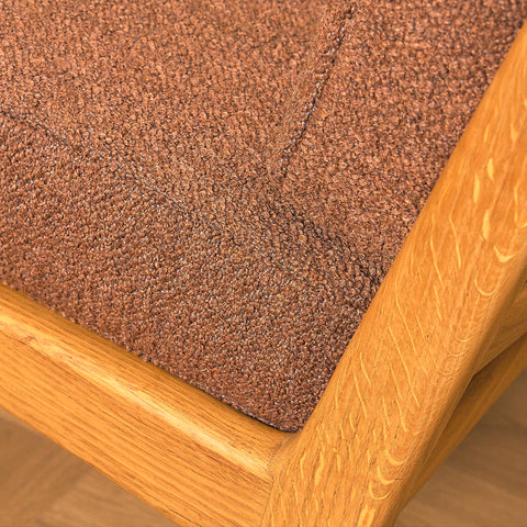 Swedish armchair in oak by Karl Erik Ekselius