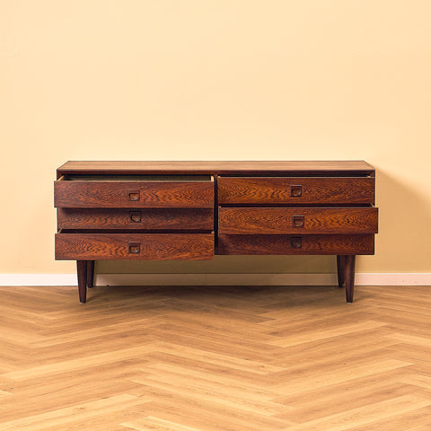 E. Brouer Rosewood Chest of Drawers / Sideboard